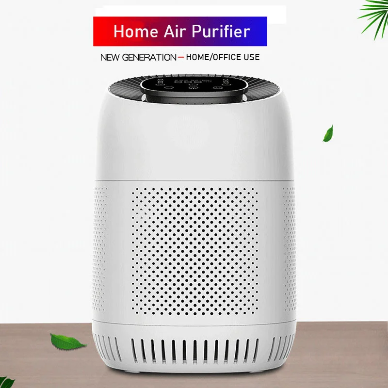 Portable  Air Cleaner Small Home Appliance Desktop Smart Air Purifier for Home Office   Hotel