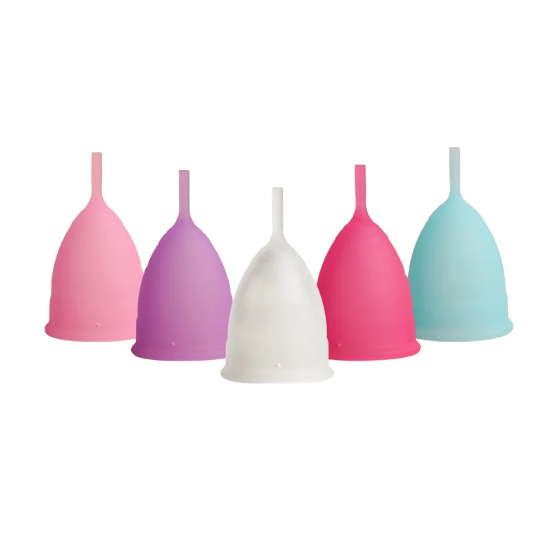 High quality customized 100% medical silicone menstrual copa menstrual cup
