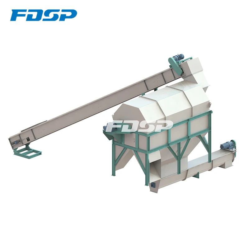 Palm Waste Pellet Making Process Plant For Biomass Fuel Burning