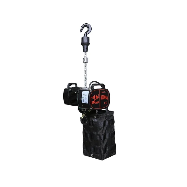 Electric chain hoist with double brakes capacity 1 ton to 2 ton electric motor for lifting stage truss (1600356892661)