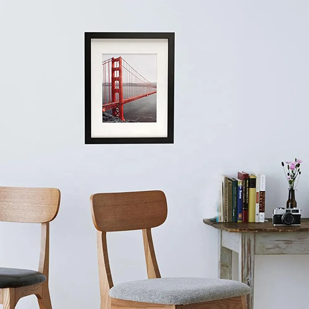  Wholesale 8x10 11x14 vintage wall 3d wooden Poster frame photos pictures