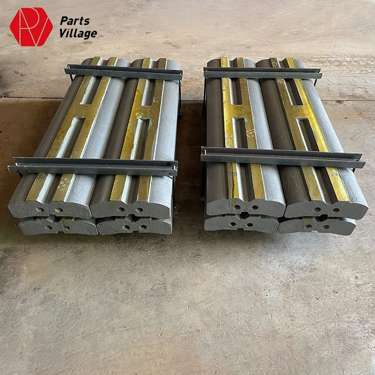 Original quality martensite with ceramic Insert RubbleMaster Terex Kleemann spare parts impact crusher blow bars
