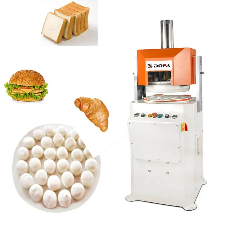 Automatic dough rounder machine dough ball cutting machine bakery dough divider/rounder