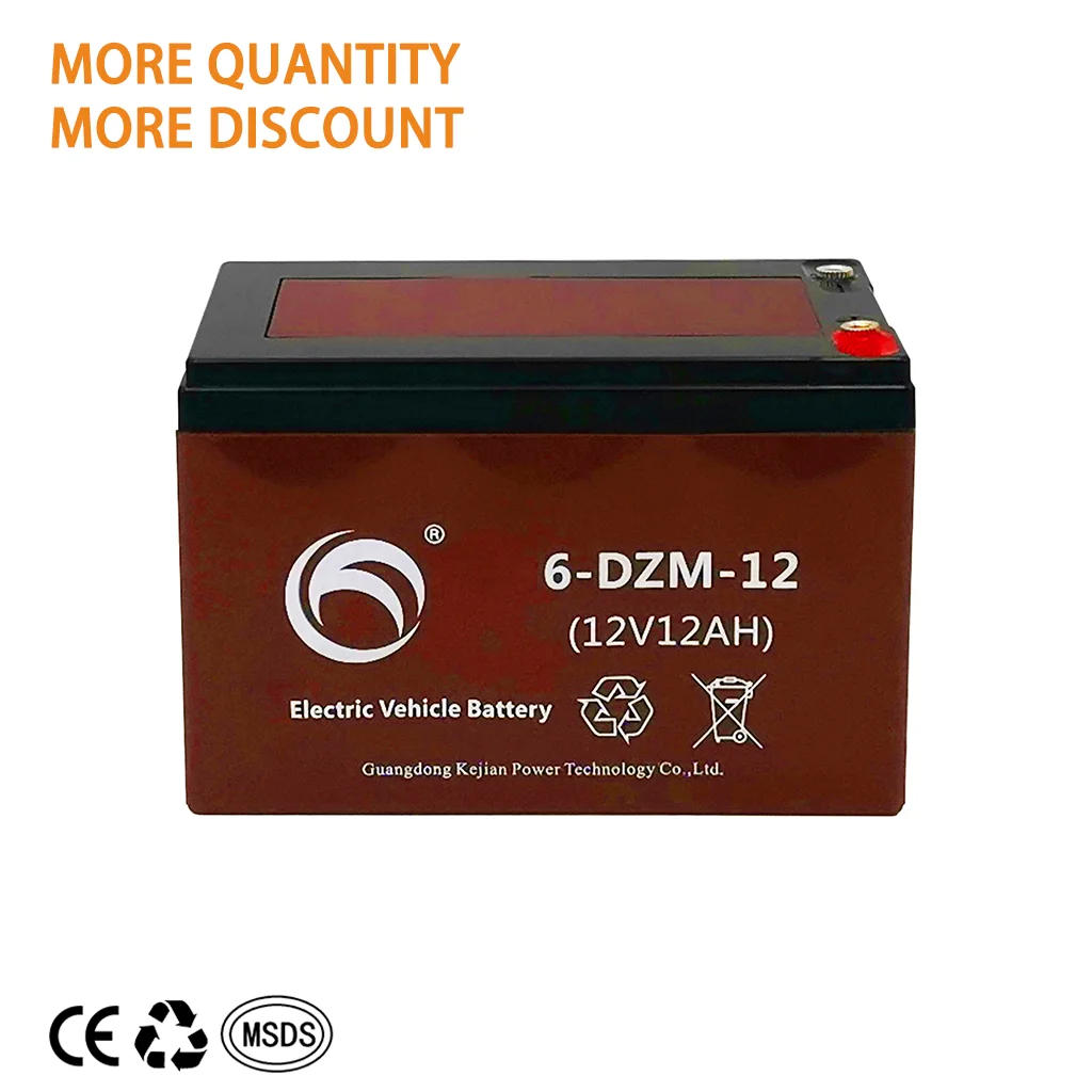 Скутер Электрический велосипед аккумулятор 6 DZM 16 12V16AH 12V12AH 12V14AH 48V16AH POWER