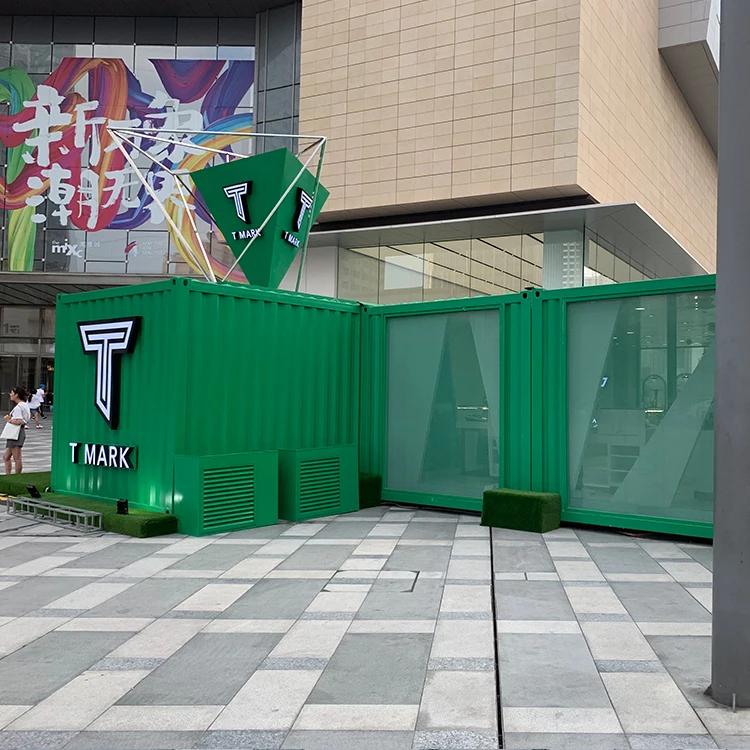 20ft Flat-Pack Container House Luxury 20ft Prefabricated Container House Luxury Shipping Container House