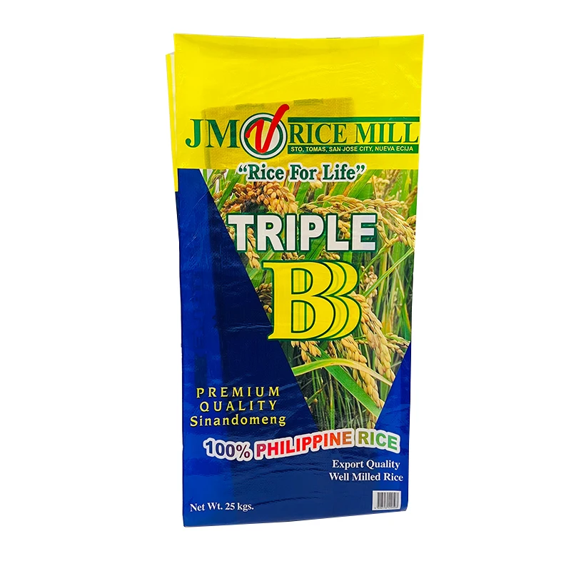 25kg 50kg 50lb manufacturer customized  empty polypropylene rice woven bag