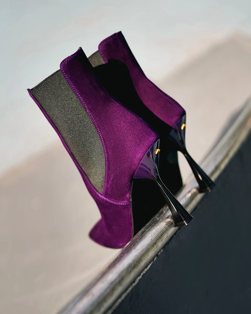 Made In Italy Daily Wear Glamorous Pointed Toe Stiletto Ankle Boots In Genuine Leather For All Seasons