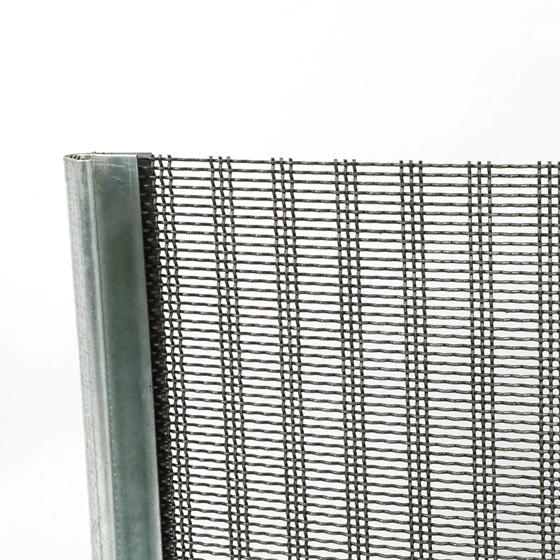 65Mn 3mm 4mm 5mm wire mining screen mesh Mine sieving mesh sand Ore Screen Mesh