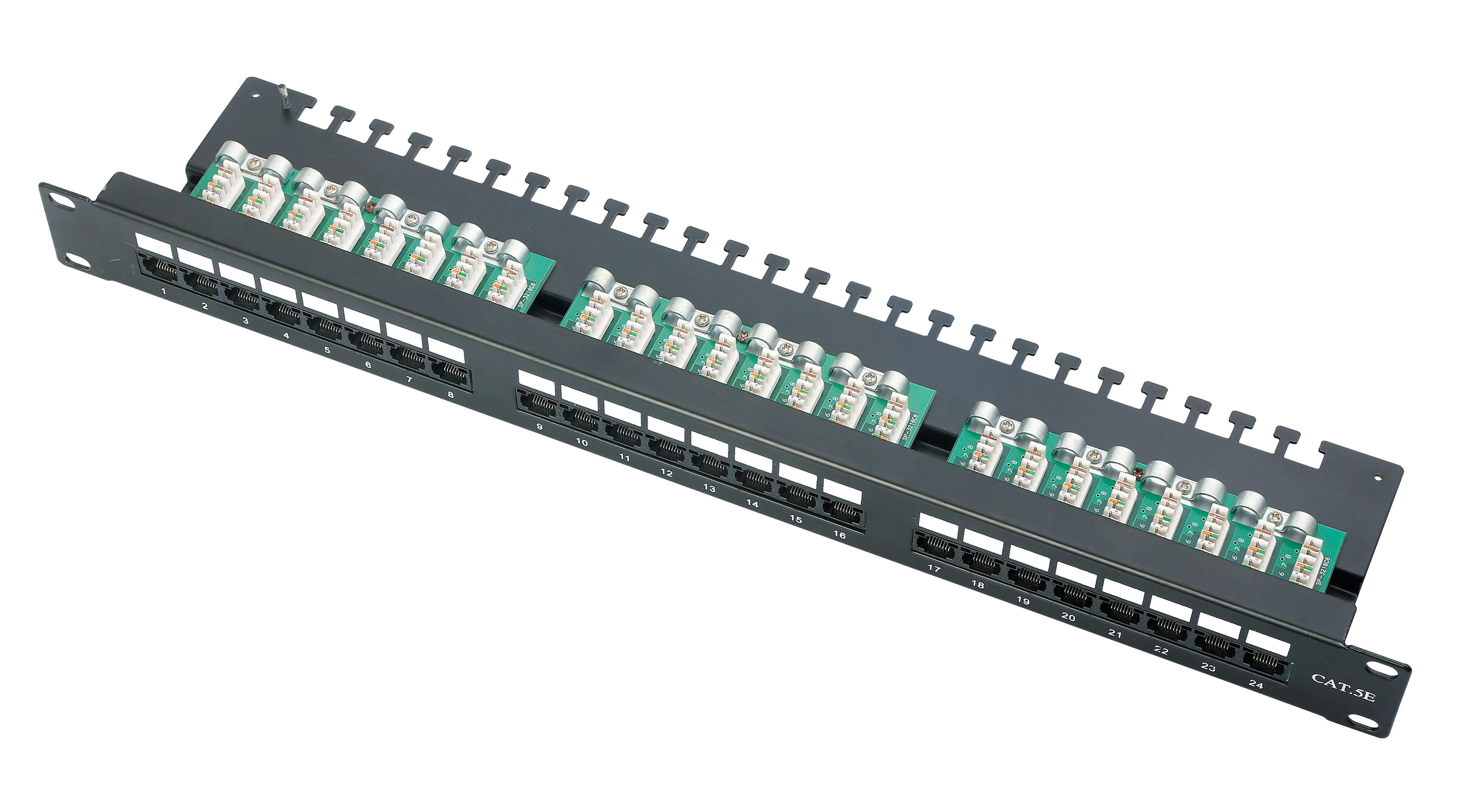cat6 shield FTP telephone 24 port patch panel