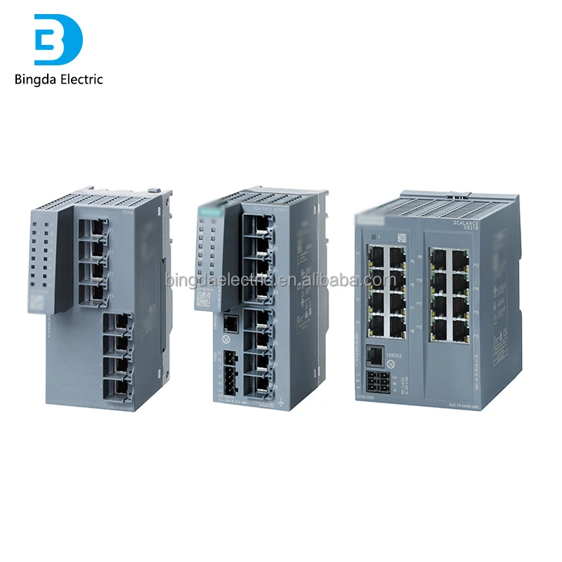 Bingda Siemens Industrial Ethernet Switch 6GK5206-2RS00-5FC2 6GK5108-0RA00-2AC2