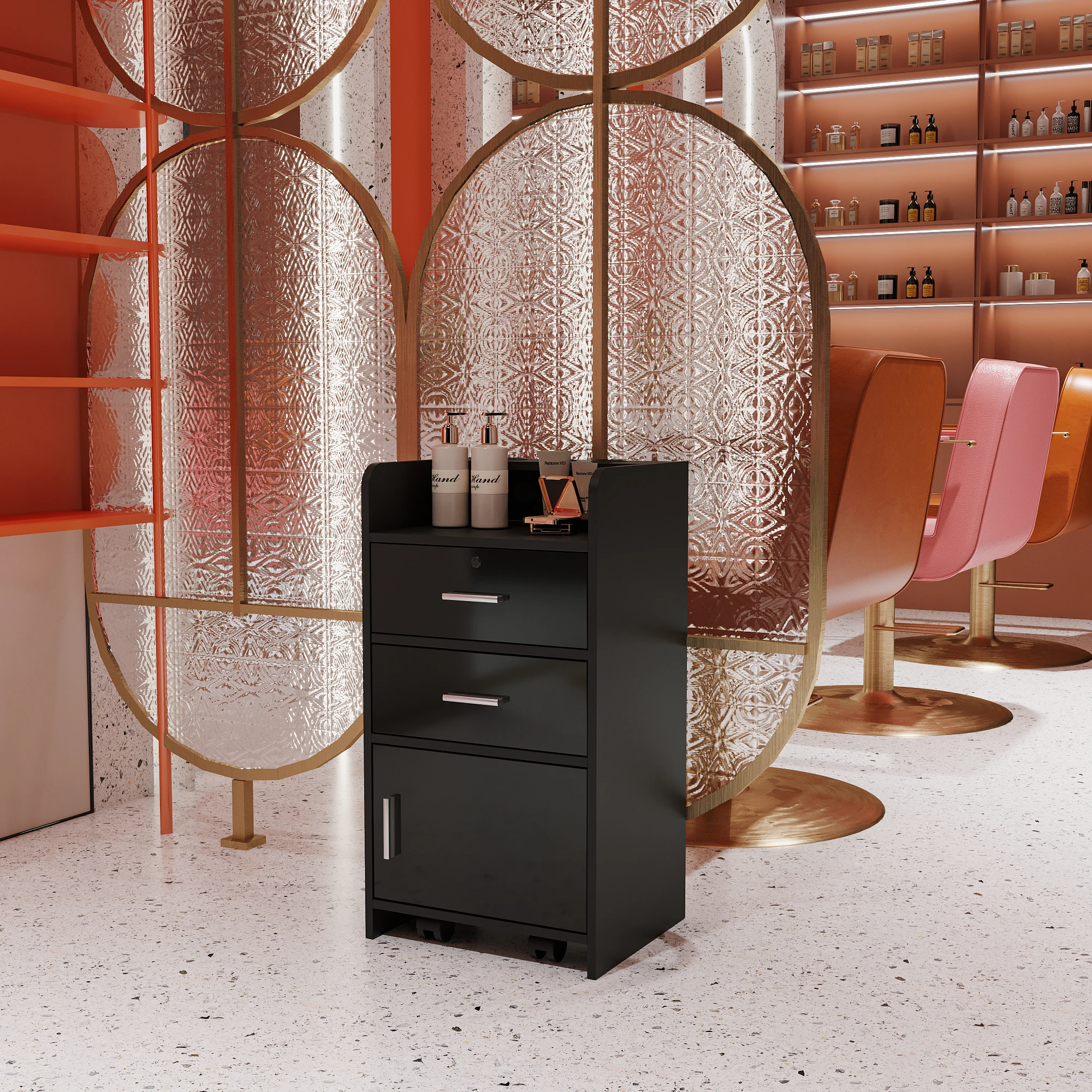 salon stations furniture for hair stylist beauty salon station storage cabinet stylist equipment