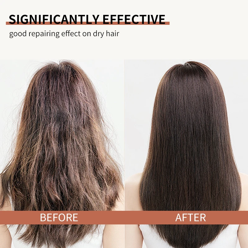 KOGEEYY 500ml Collagen Complex Infused Coconut Oil Hair Shampoo Natural Hair Care Anti Dandruff Natural Plant Extract Shampoo