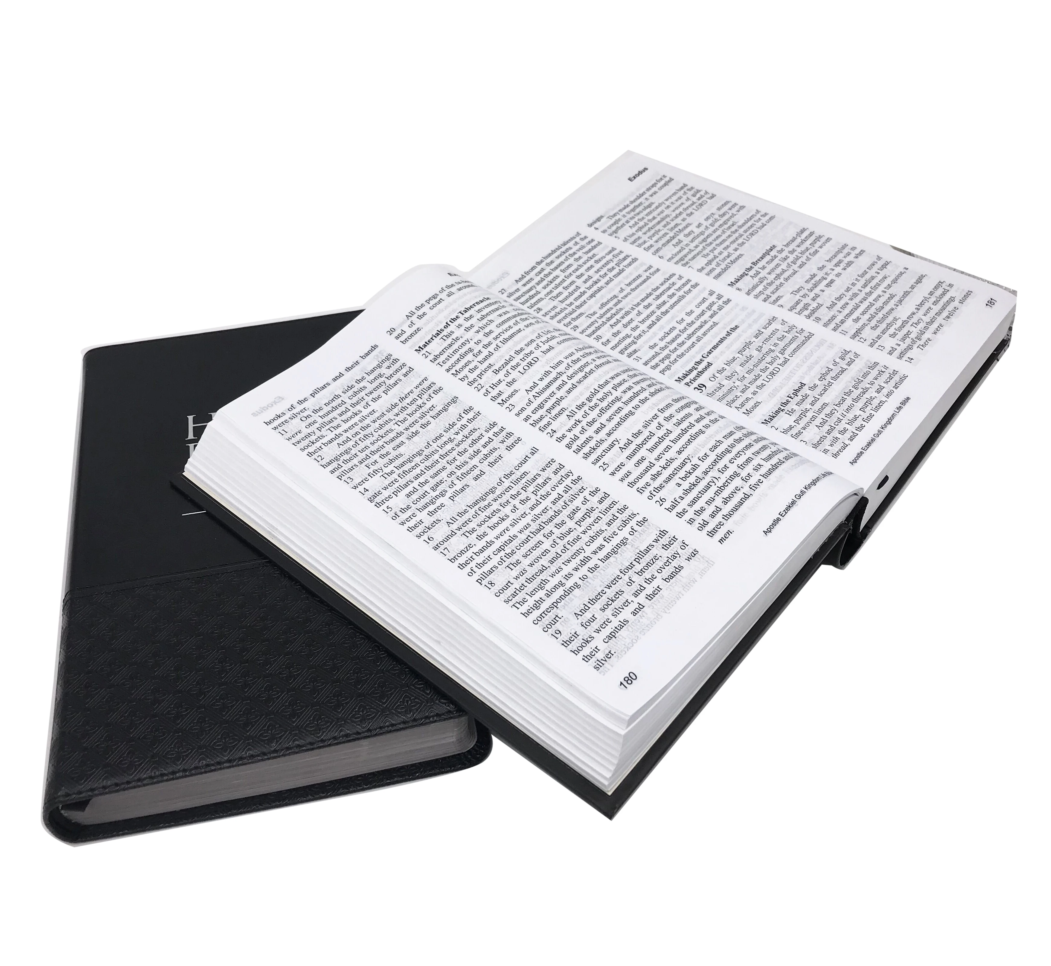 Holy Bible /Custom P U Leather/ foil stamping/ Embossed/ Cheap Bible Printing.