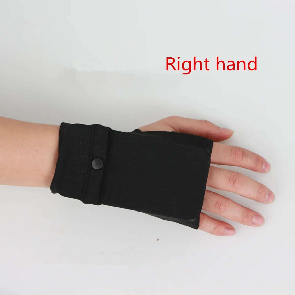 Mobile phone wrist left&right hand sport gloves wrist bag new handheld motorcycle cycling hand gloves with keychain phone holder