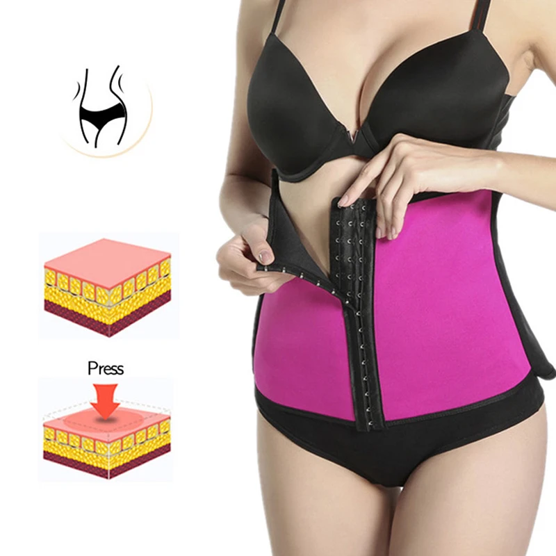 Women Waist Shaper Corset Top Button Body Shapers Tummy Control Firm Waist Trainer Slimming Shapewear