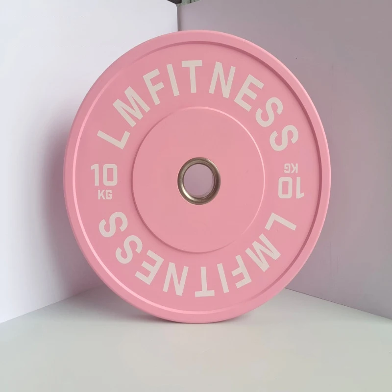 Fitness Weight lifting KG Steel Bumper Plates Powerlifting Calibrated Weight Plate