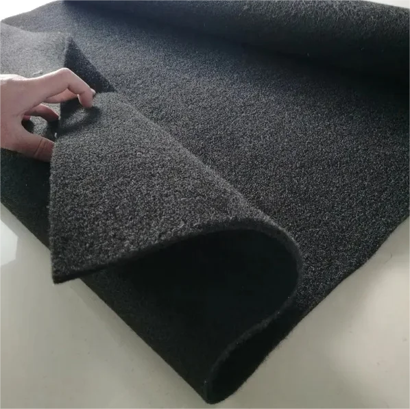 Nonwoven Automotive Felt Fabric Cover 4 Way Stretch Camper Van Lining Carpet Car Floor Interior Car Carpet