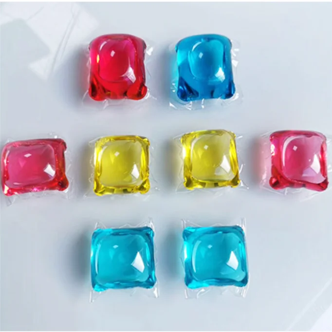Qingdao JTD Laundry Pods Water Soluble Packaging PVA Film Packaging