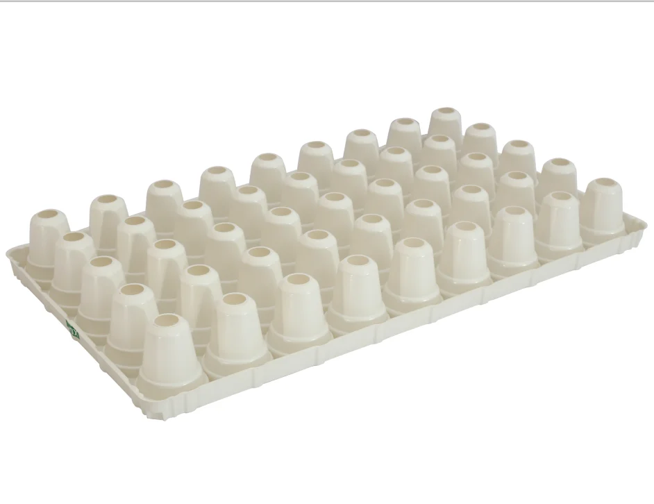 
45 Cells Black 0.7mm to 1.5mm Seedling plastic Starting Grow Germination Tray 