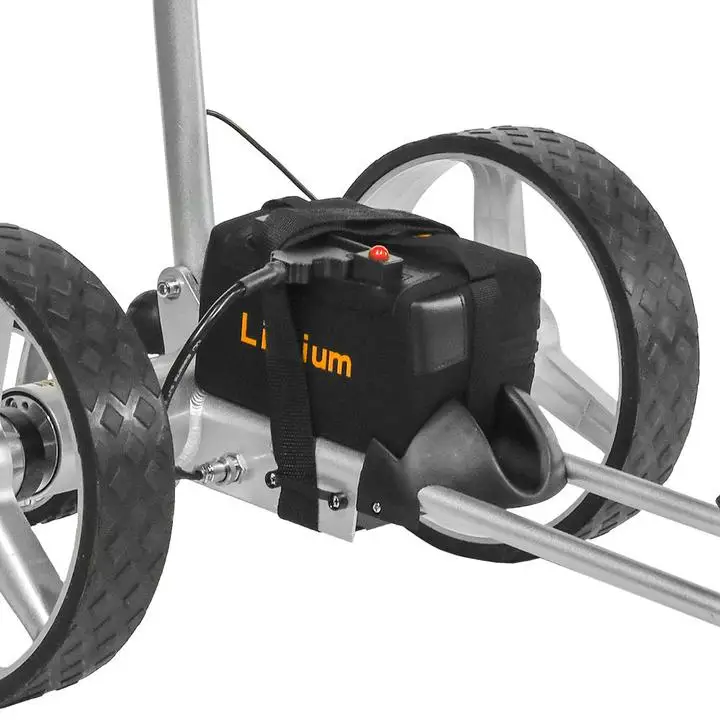 Electric new model golf ground helper push golf cart elegant electric remote golf trolley