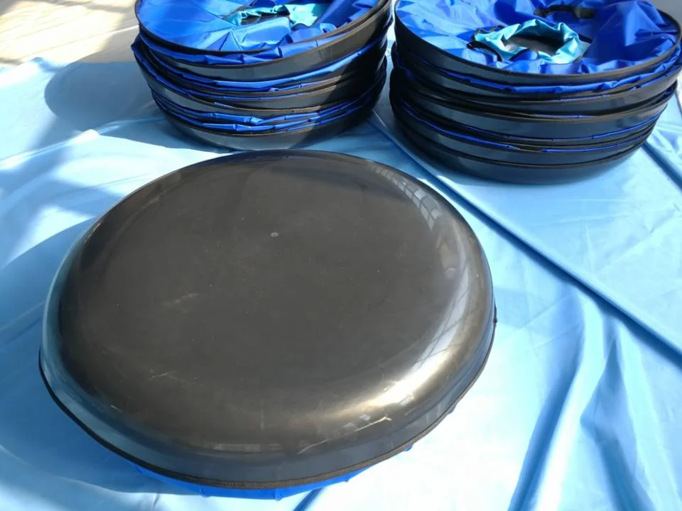 Good Industrial Commercial Towable Ski 2 Pack Heavy Duty Plastic Inflatable Snow Sled Tube for Kids and Adult