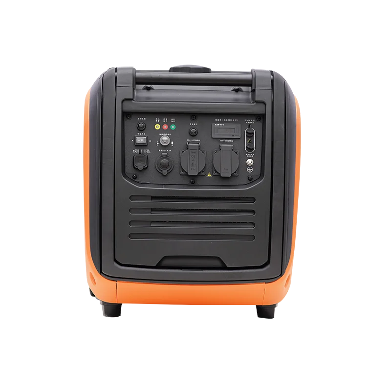 Hwasdan small portable gasoline engine generator inverter super silent 3500 Watt inverter electric magnetic generator