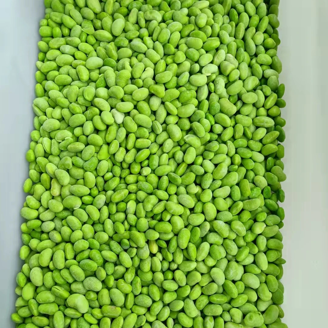 Wholesale custom peeled quick frozen green fresh vegetable soybean kernel