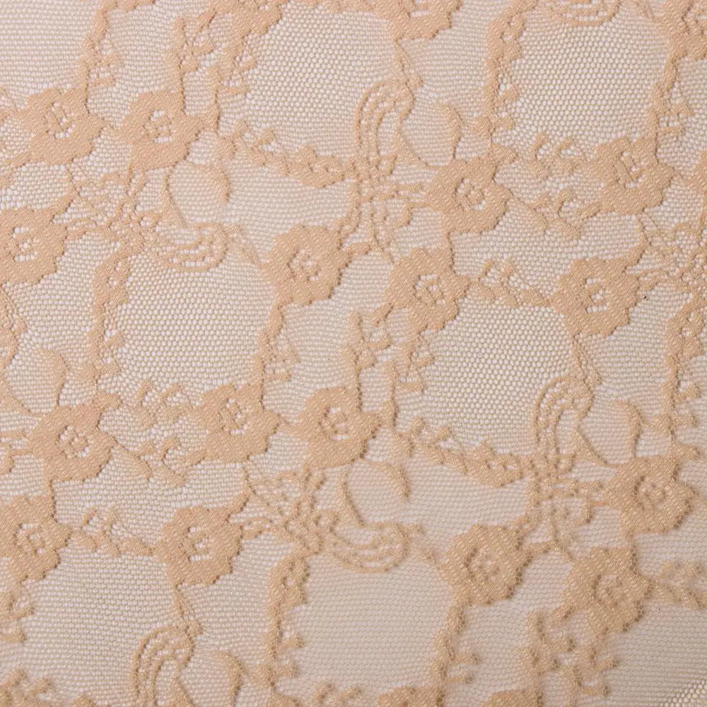 Excellent quality embroidered flower kintted polyester 3d hard tulle mesh fabric