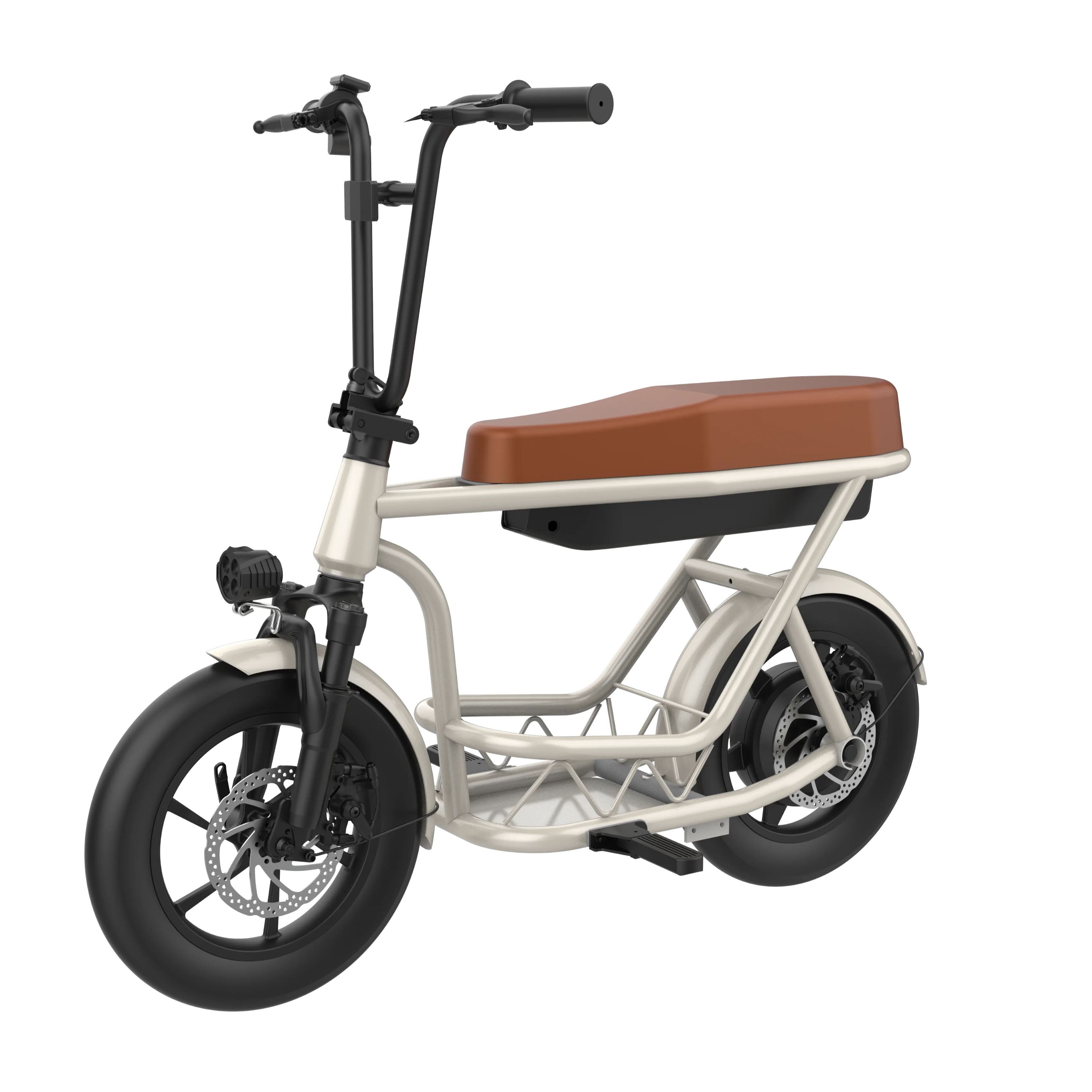 Adult Cargo Electric Scooter 350w/36v Lithium Battery Brushless Motor 400w Power Steel Frame Smart Intelligent 50km/h Max 120kg