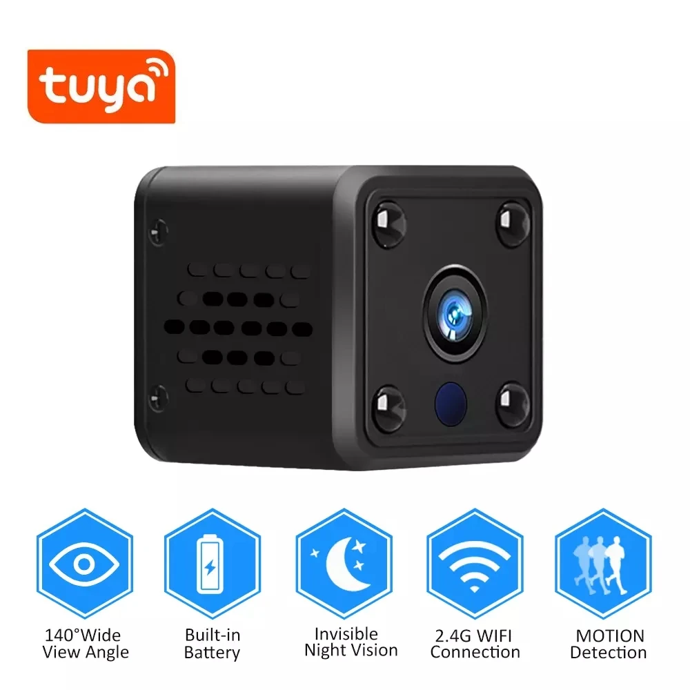 Dinstech 2023 high quality small mini camera cctv wholesale 720P cctv wifi camera mini camera wireless