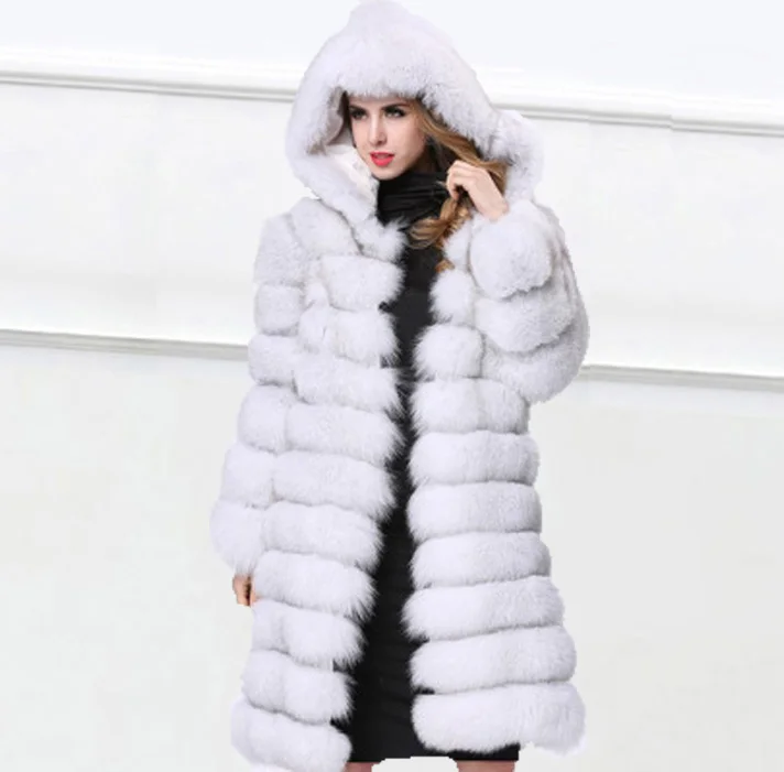 New Products Imitation Mink Fur Coat Hat look thin Fur Coat Clothing Sexy Fur Coat