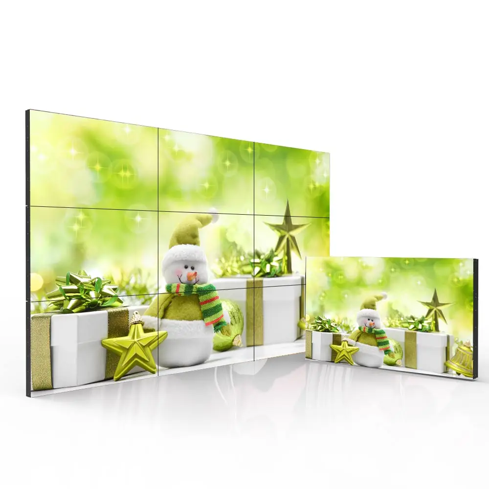 
Airport commercial projection panel bezel sumitomo splicing machine display lcd splicing screen 
