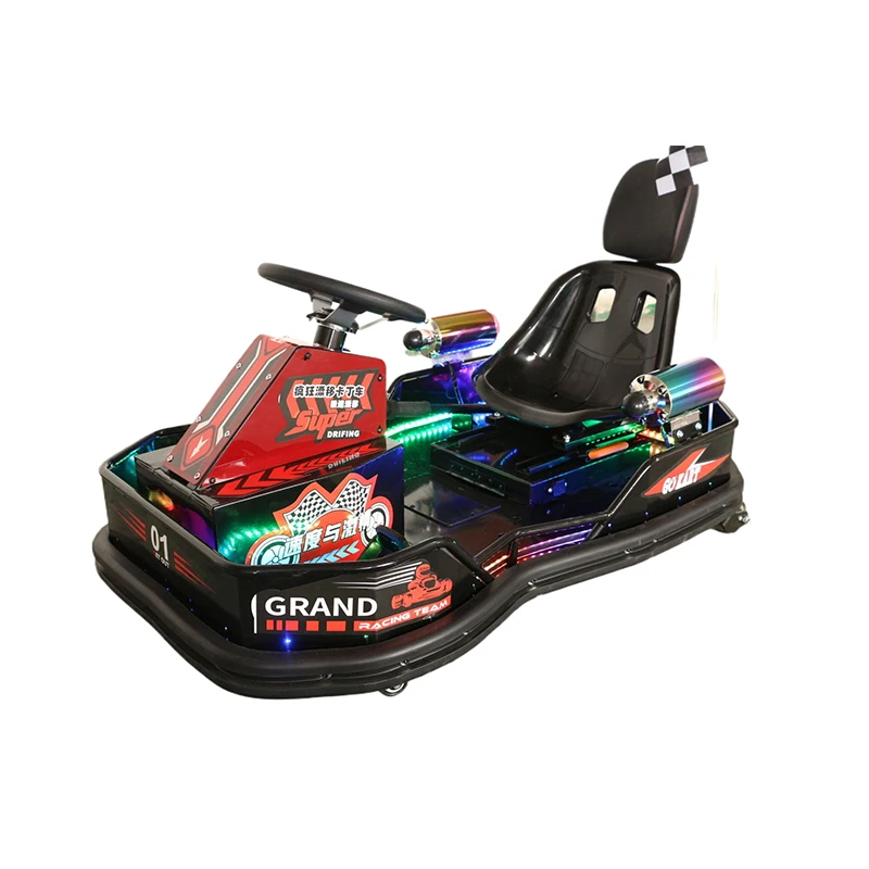 Wholesale cheap electric go-karts kids cars electric remote control kids toy karts adult drift kart