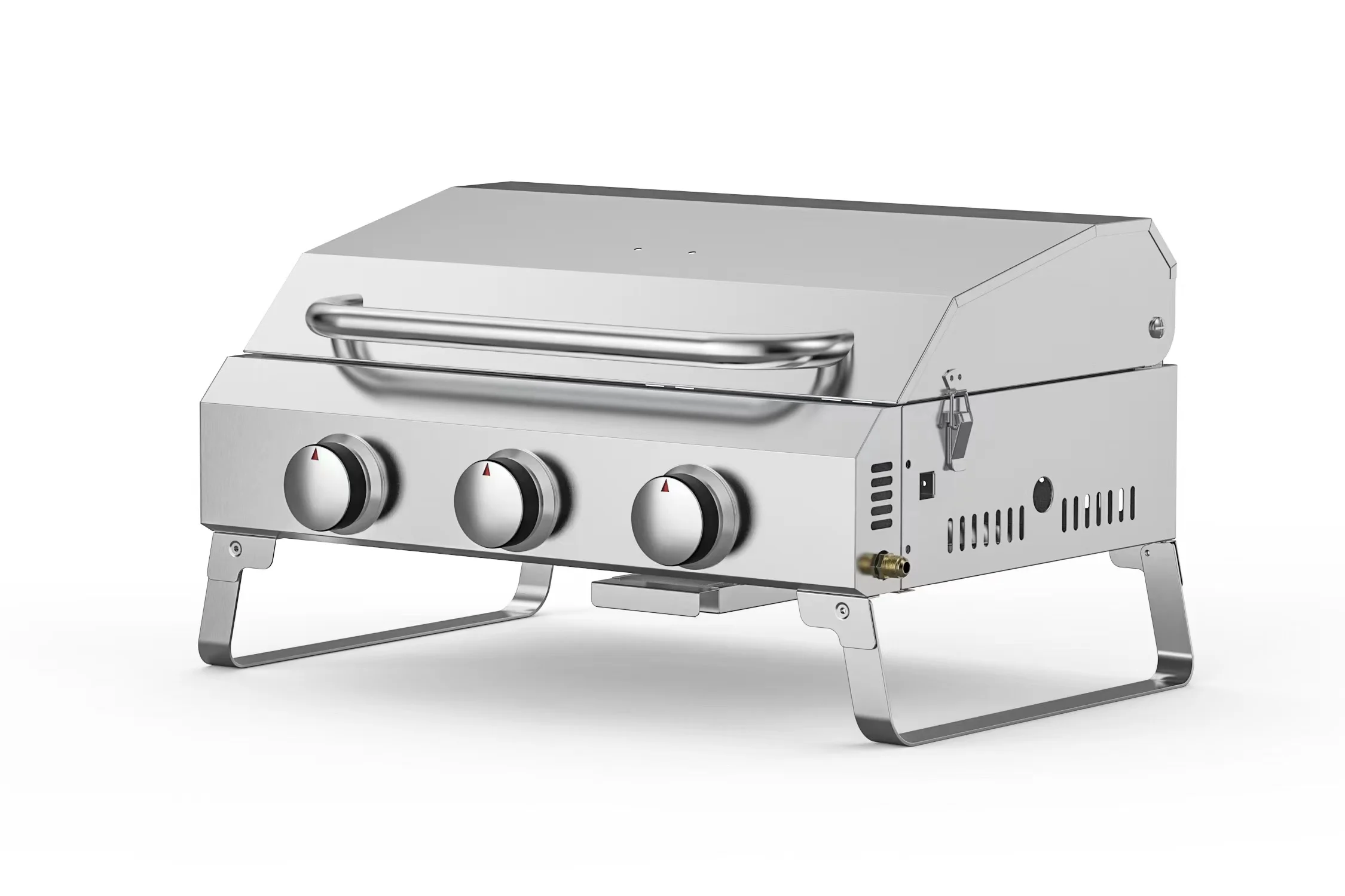 Wholesale 3 burner household gas fuel grill portable table top bbq gas grill