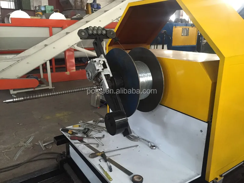 PVC steel wire strenghthen hose production line/pipe making machine /automatic pipe production line