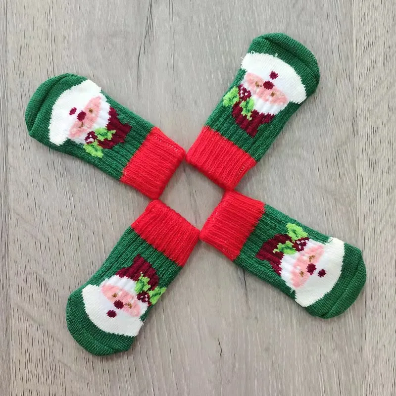 Hot Christmas floor pet dog socks