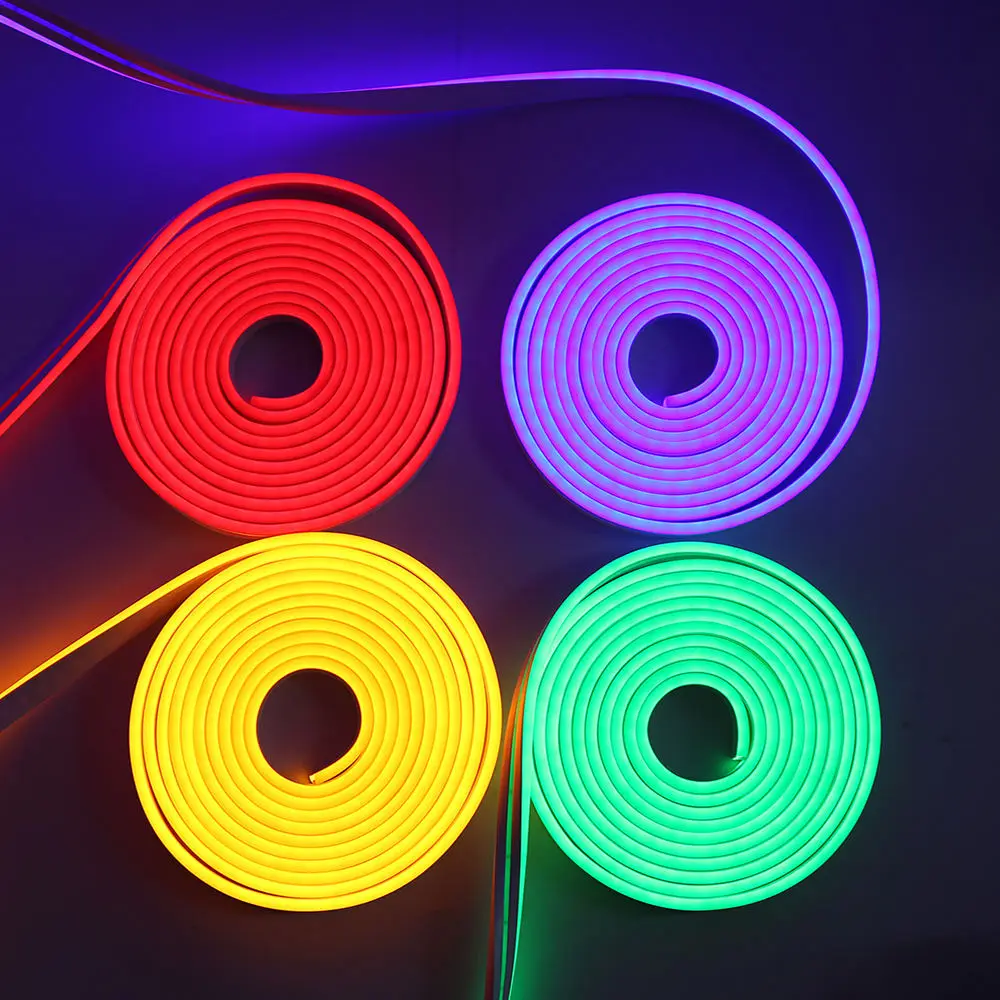 GM MJH1101 Flexible LED neon strip IP65 DC12V high quality silicone neon flex light