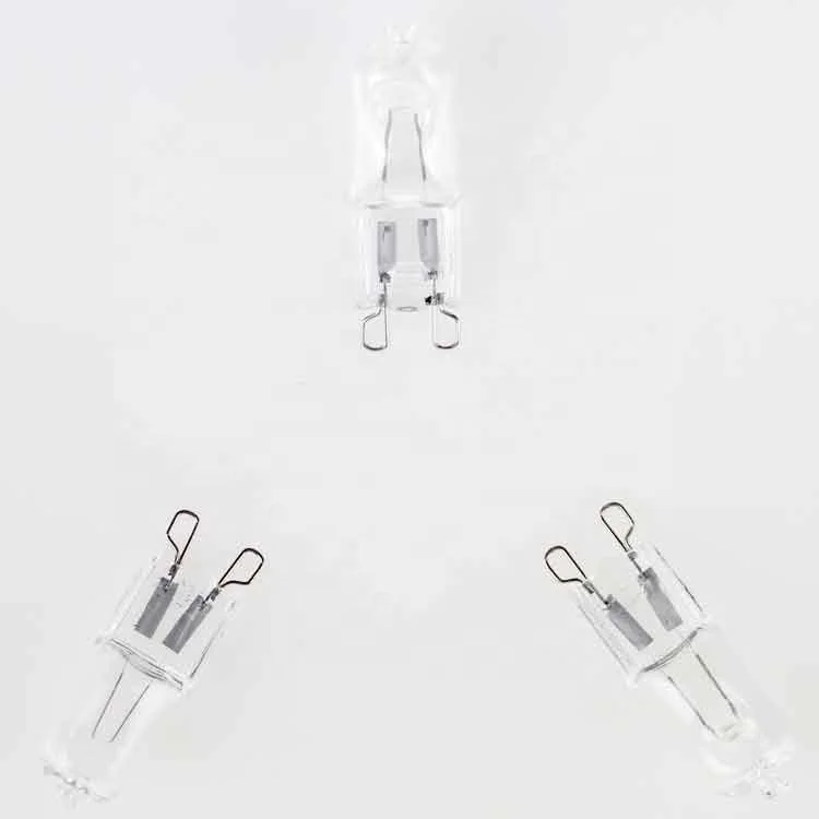 Hot Sale Mini Oven G9 Bulb 18W 20W 28W 35W 42W 120V 230V Clear Frosted U Shape Base G9 Halogen Lamp