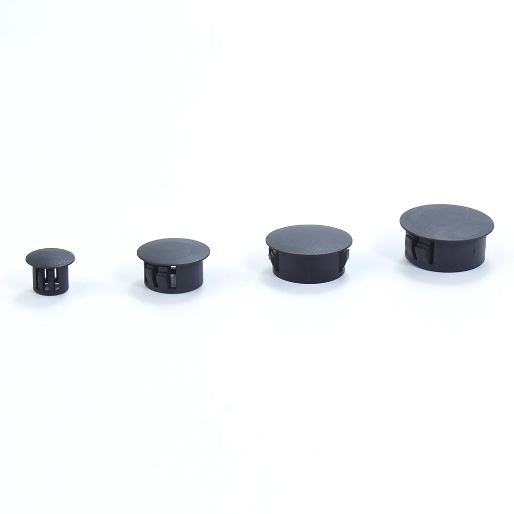 35mm Hole Plastic White or Black Nylon Snap Bushing Plastic Round Hole Plug