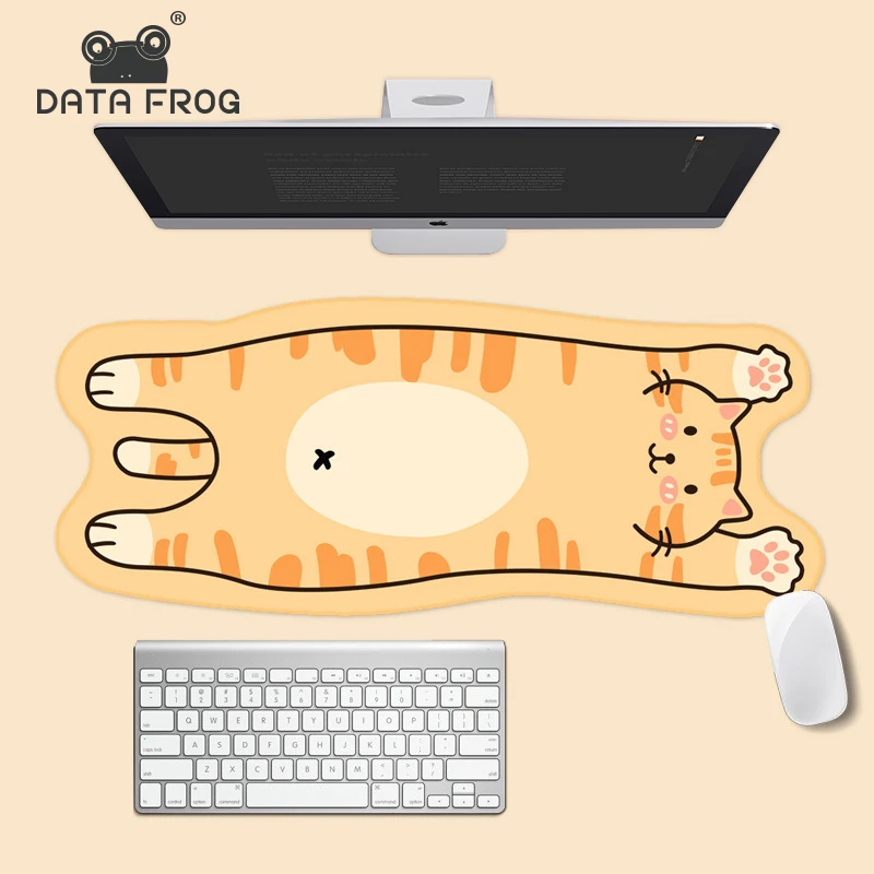 large Gaming Cute Mouse Pad Pink Print Mousepad XXL 3d Extended Pad Mouse Gamer PC Computer Mousepad Girls