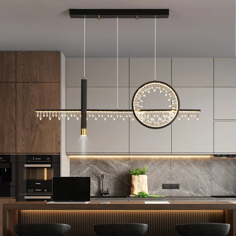 Newest LED chandelier nordic lamp with spot light kitchen pendant light dining lighting