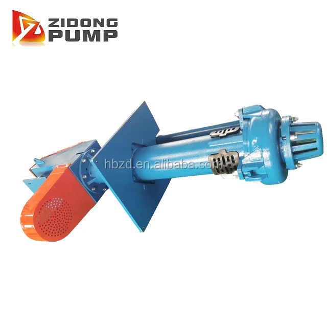 Mineral Processing Semi Submersible Sand Mud Sump Mining Centrifugal Industrial Rubber Vertical Chrome Aggregate Pit Slurry Pump