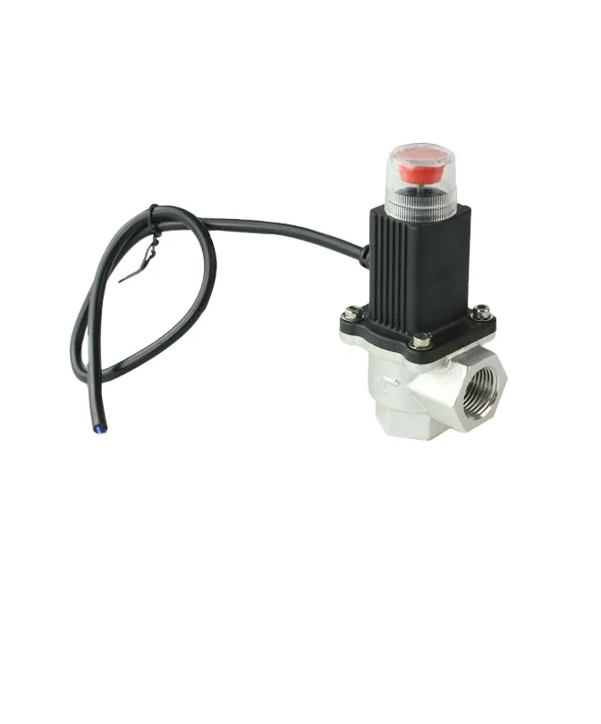 2022 gas solenoid valve made of brass or aluminium normally open high quality solenoid valve