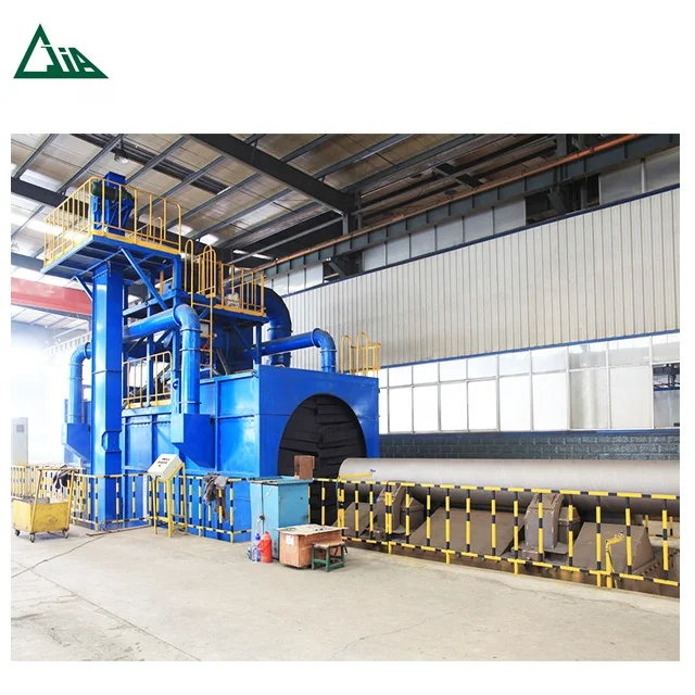 QGW Steel pipe wet sand blasting and coating machine for dental