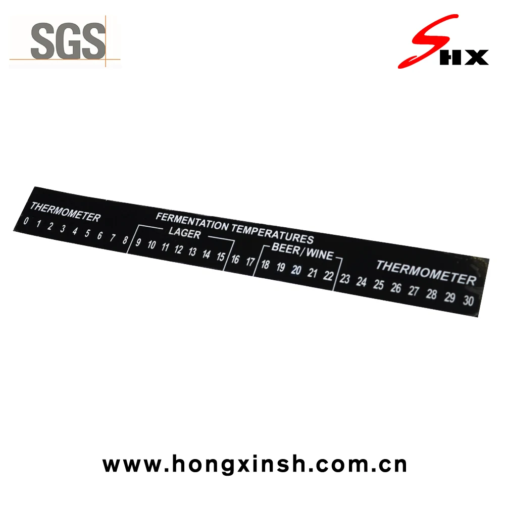
0-30C fermentation temperature LCD thermometer sticker strip 