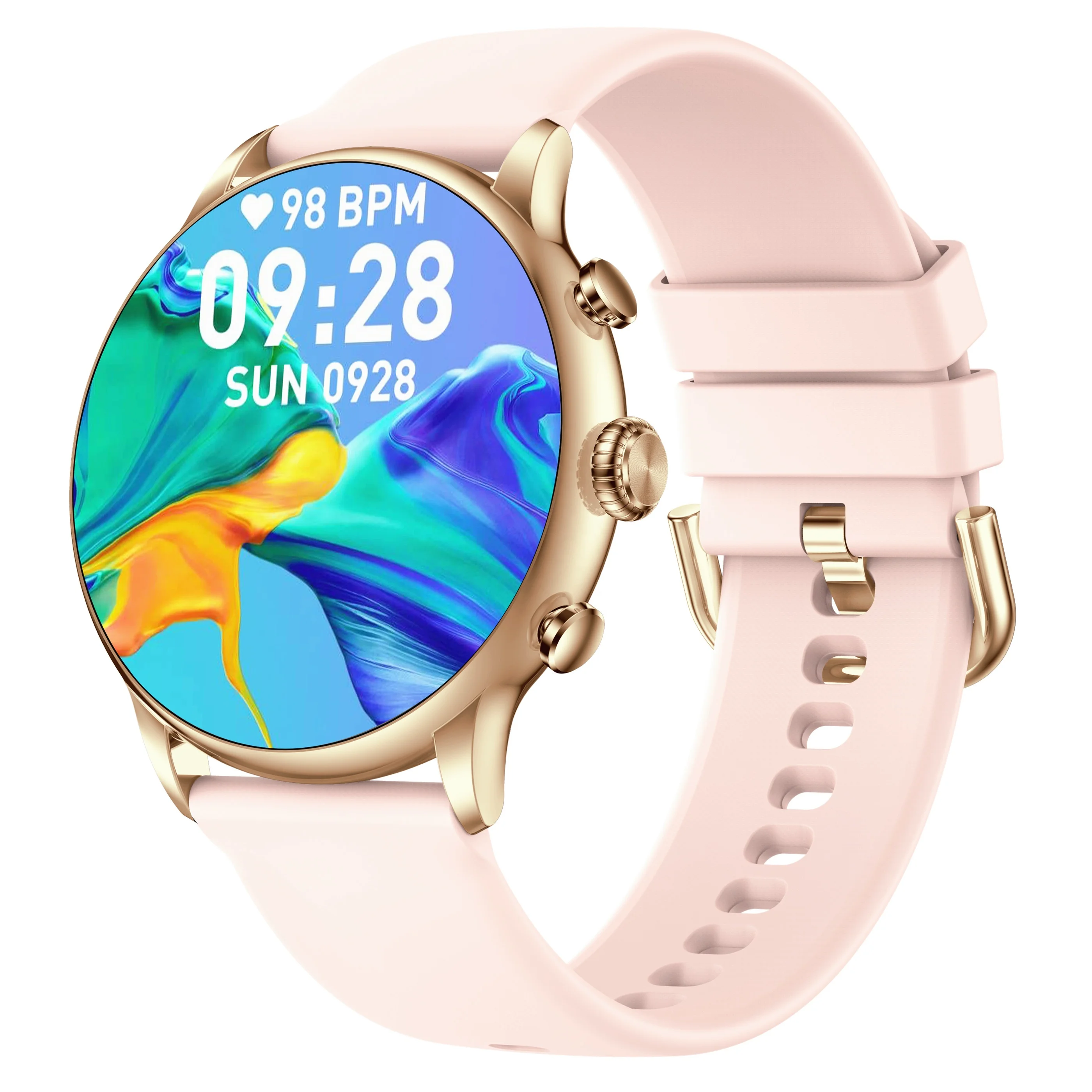 2024 NEW Health Fitness Tracker Watch DT10 Smart Bracelet with 1.43 Inch AMOLED Screen Heart Rate Monitor Calories Call Reminder