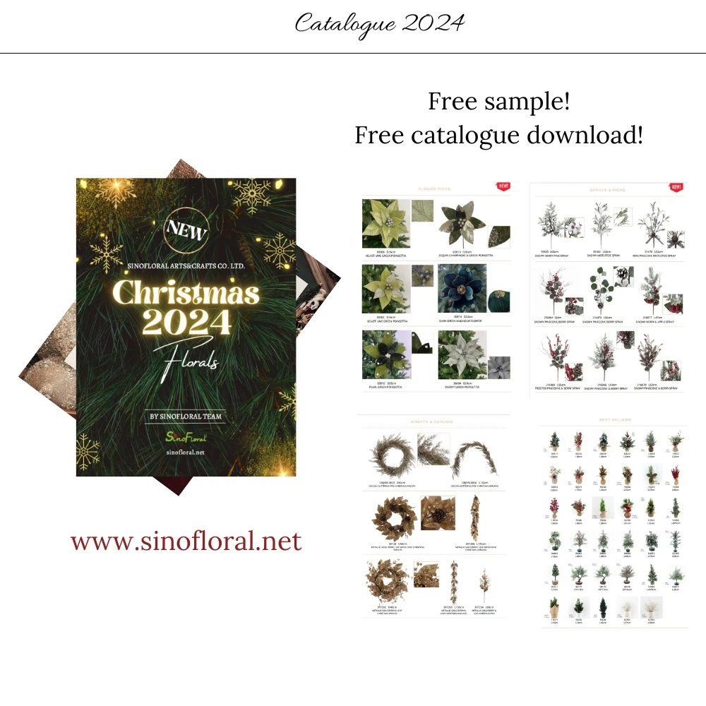 Artificial Xmas Tree Stems Glittered Picks Gold Glitter Swirl Spray Christmas Tree Sprays and Picks