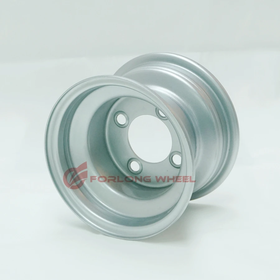 New product 8 inch ATV UTV steel wheel rims 4X100 for tyre 22X11-8 4ply Knobby