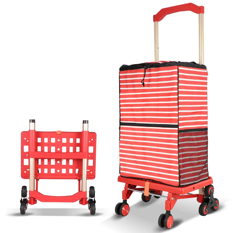 Baoyu Smart Shopping Trolley Bag Trolleys Stair Climbing Cart