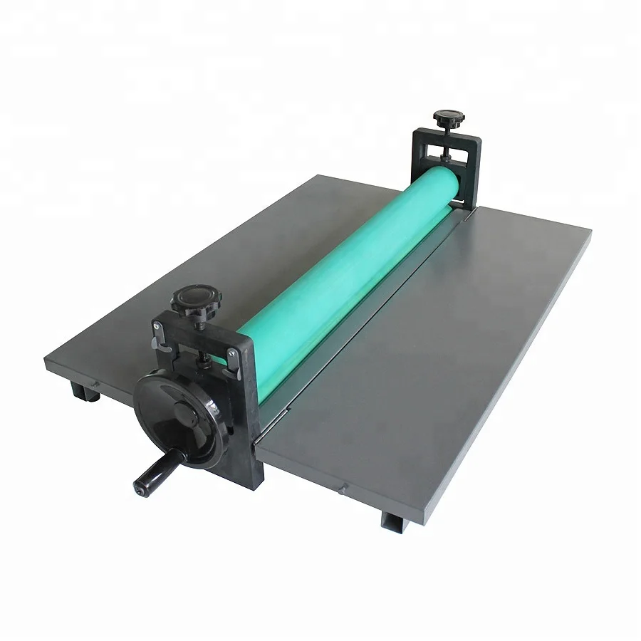 Factory supply 650mm A1 desktop paper photo frame hand crank manual cold laminator